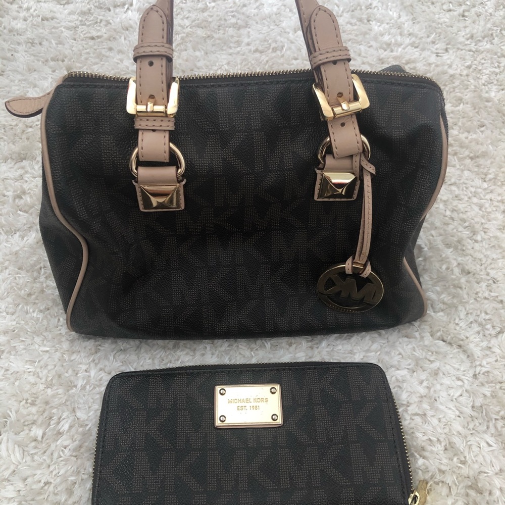 MK Bag and Wallet